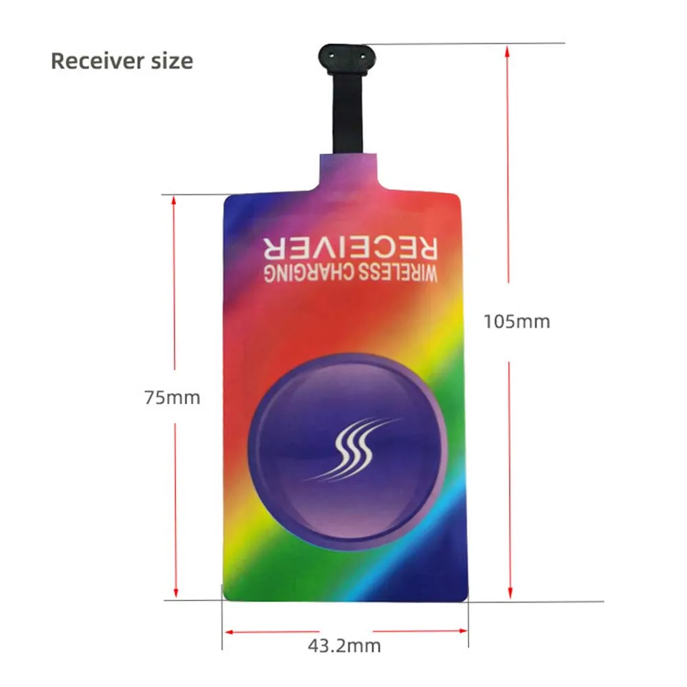 10W 5V 2A Wireless Charging Fast Receiver Coil Universal Type-C Micro USB Port For Huawei P20 P10 Samsung Xiaomi