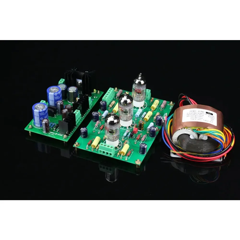 DIYERZONE Assembled E834 RIAA MM Tube Phono Amp + Power Supply Board + Transformer