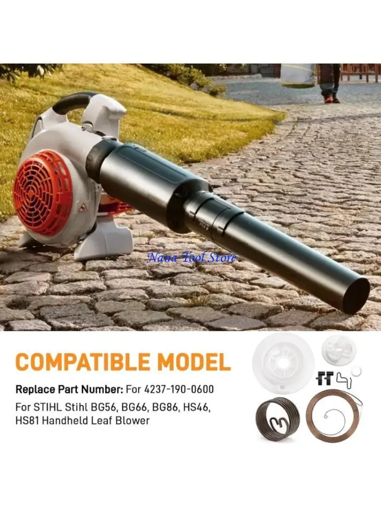 31GJ OEM Replacement Recoil Starter Repair For Bg86 Bg86c Bg56 Bg56c Sh86 Sh56 Blowers Plastic Metal Construction