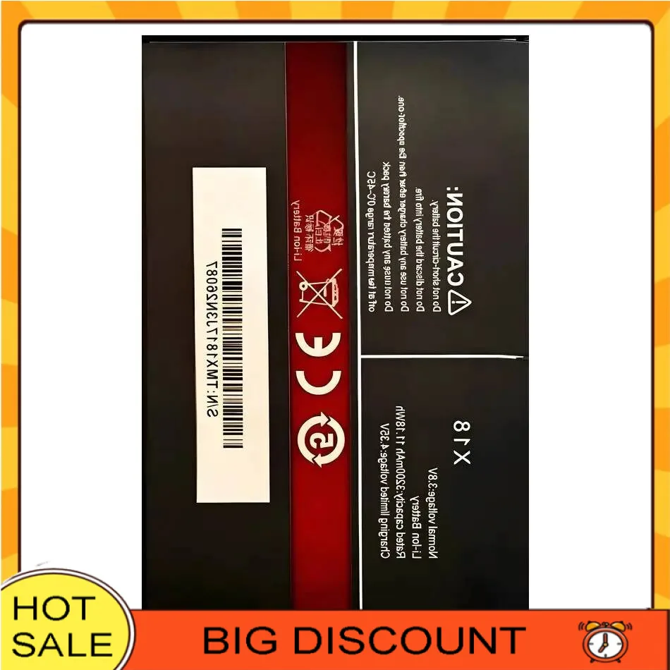 

Mobile Phone Battery 3200Mah High Capacity For Cubot X18 Stable