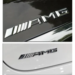 3D ABS Car Rear Trunk Badge Decal Letters Sticker For Mercedes Benz AMG A B C E G CLA C63 C63S E53 GT SLK W176 W205 W177 C260L