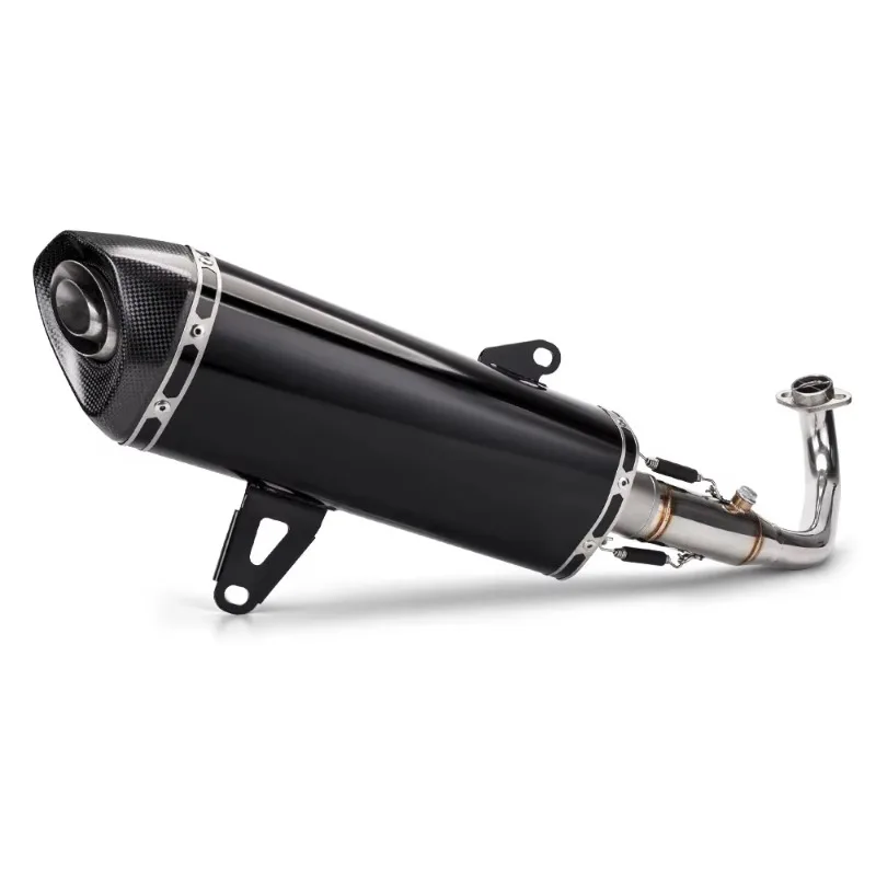 

SXLL For Xmax300 XMAX 300 2017-2024 High Performance Motorcycle Full Exhaust System Retrofit Front Pipe Connection Carbon Muffle