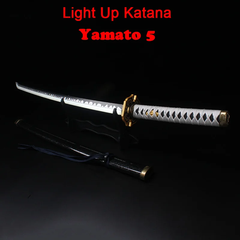 Nelo Angelo Katana Game Character Yamato 5 Sword Dark Slayer Weapons Props Role-playing Toy Sword with Belt and Sowrd Holder