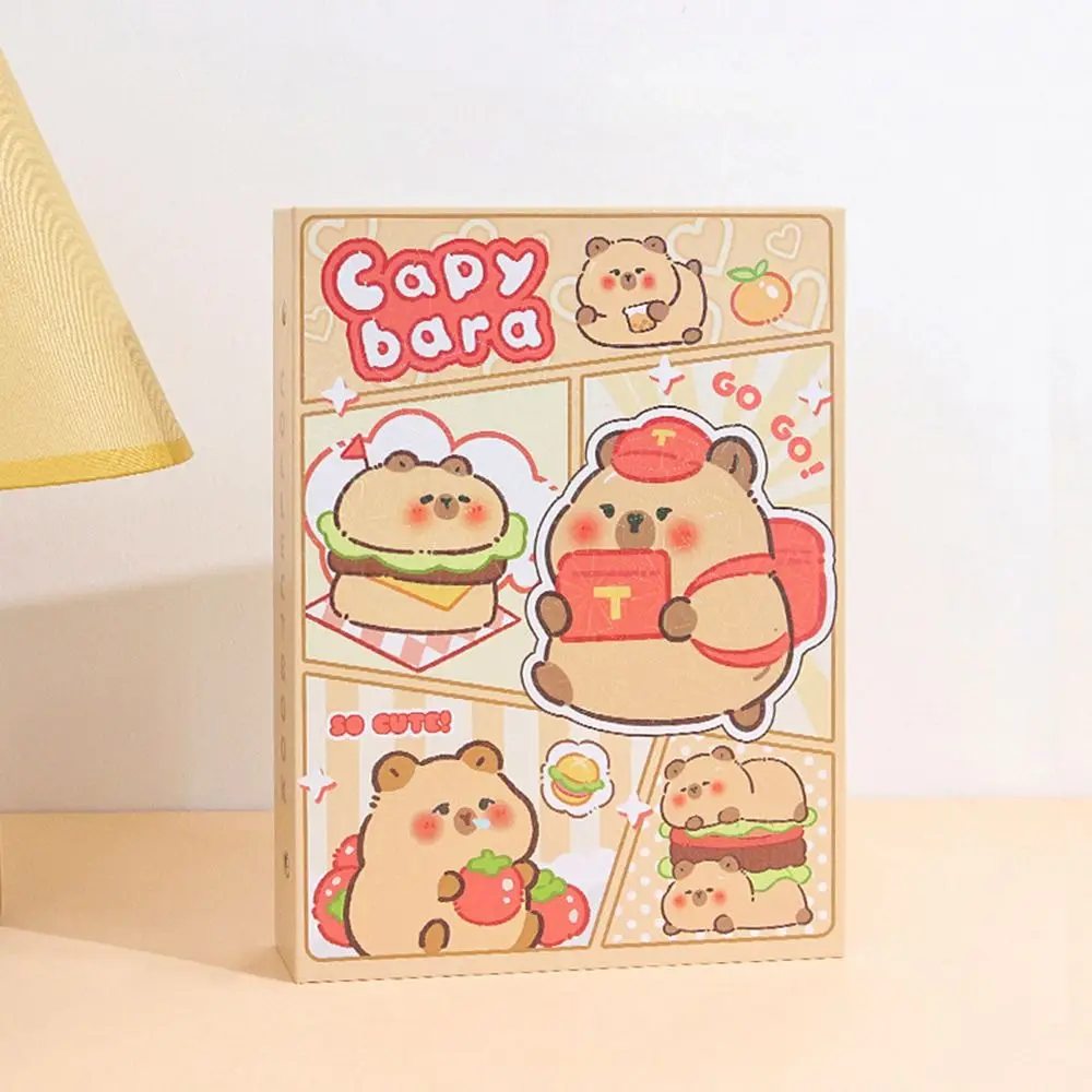 3-Inch Capybara Photo Album Cute Creative Postcard Card Album Capibara Kapibara Picture Albums for Polaroid Photo Picture