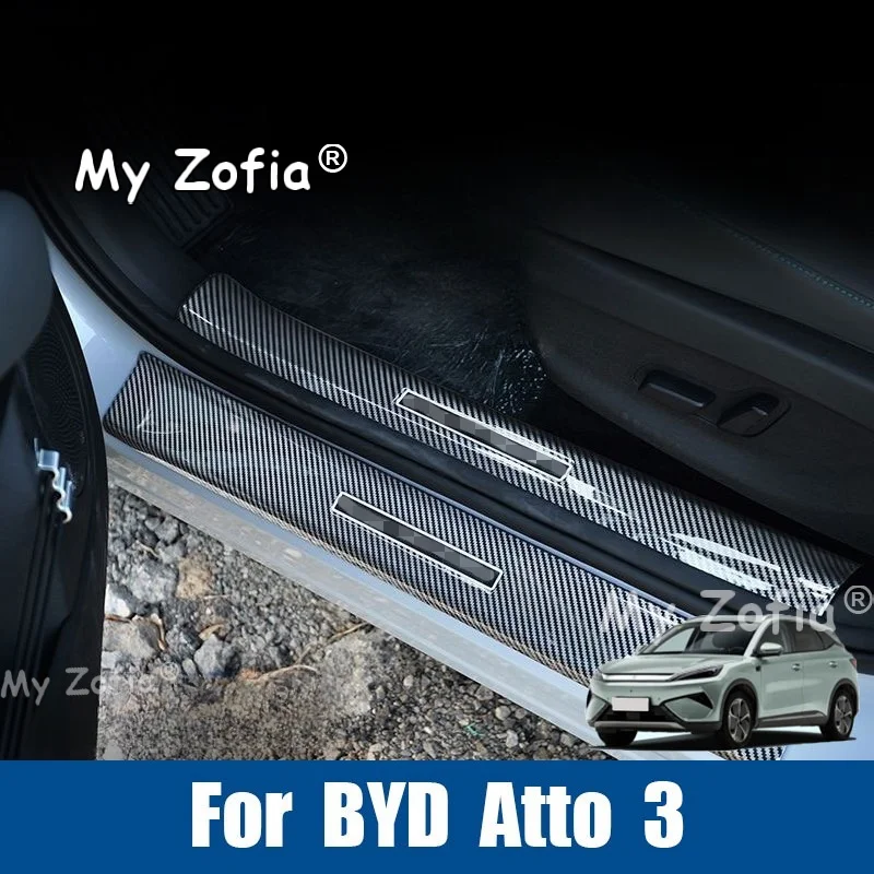 car-carbon-fiber-door-sill-protector-plate-auto-door-step-scuff-cover-anti-dirty-interior-trim-accessories-for-byd-atto-3-2026