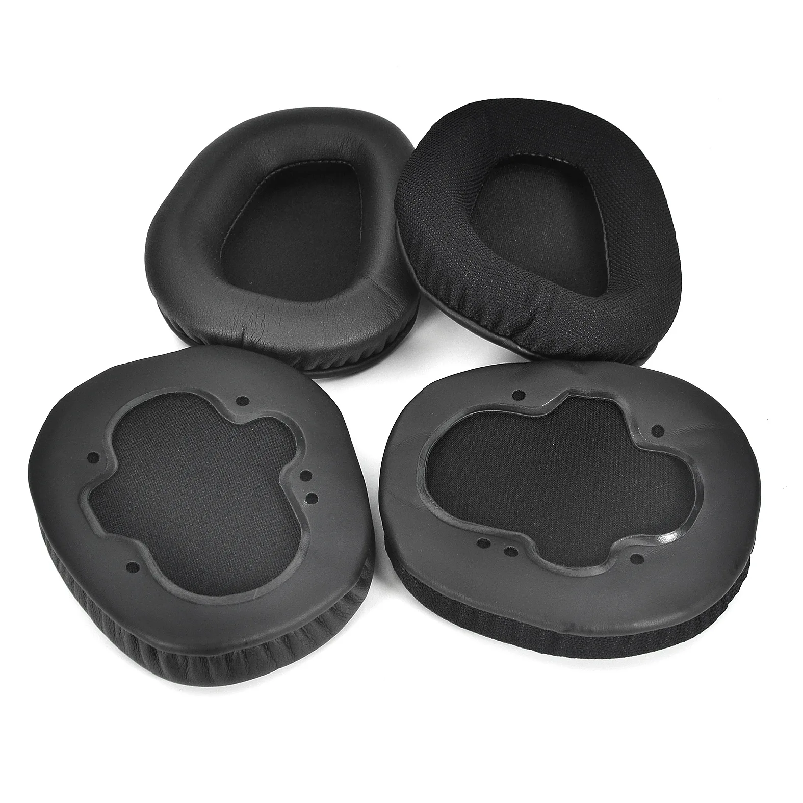 For ASUS ROG Centurion True 7.1 Gaming Headphone Replacement Ear Pads  Memory Foam Cushions  Protein Leather Earcups