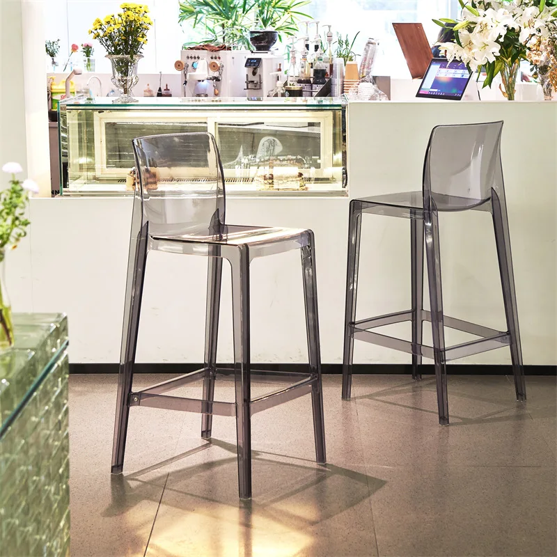 Nordic Solid Wood Chair Restaurant Chair Simple Home Study Office Cafe Bar Leisure Backrest Dining