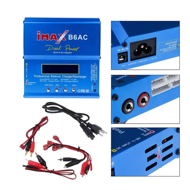 Limited Clearance B6AC 80W 6A Lipo Battery Balance Charger