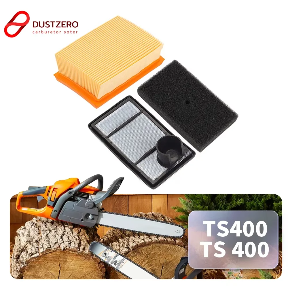 Air Filter Kit Fit Stihl TS400 TS 400 Concrete Cut Off Saw Chainsaw Rep 4223-141-0300 4223-140-1800 4223-141-0600 4223-007-1010