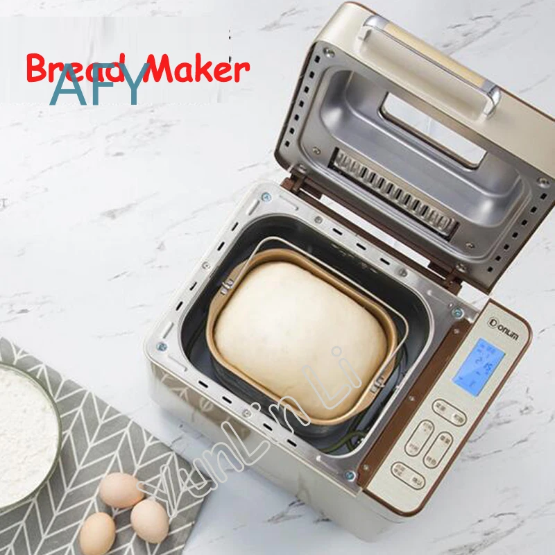 Full-automatic Bread Maker for DIY Bread Baking for Home Kitchen Use Multi-functional Intelligent Bread Making Machine
