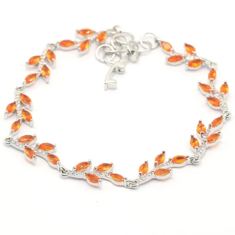 

8 г браслет из твердого серебра 925 пробы по индивидуальному заказу, разноцветный дымчатый топаз, синий бирюзовый перидот, спонсайтин, гранат, длина 8-9 дюймов