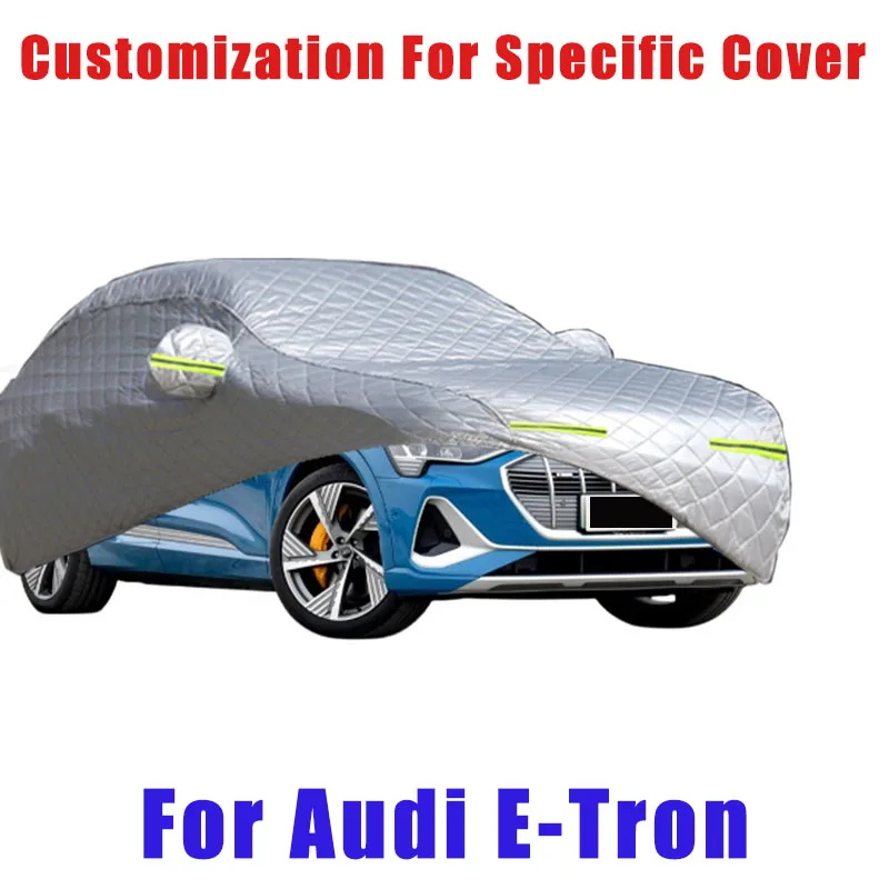 

For Audi E-Tron Hail prevention cover auto rain protection, scratch protection, paint peeling protection, car Snow prevention