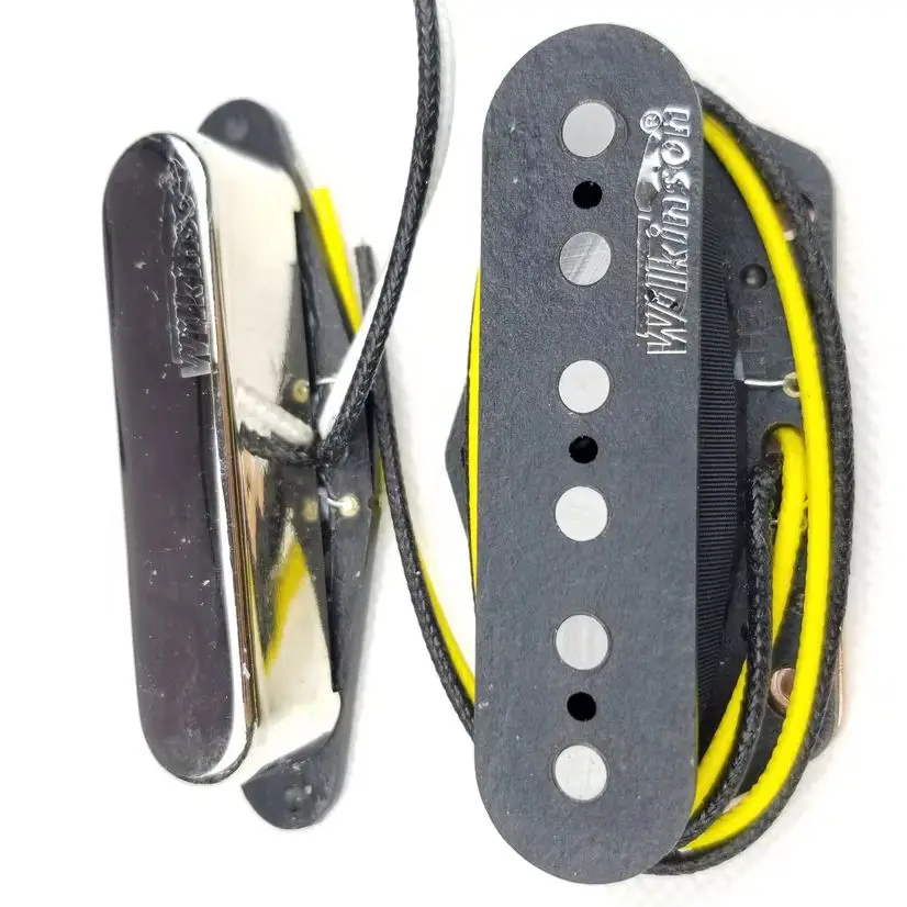 Wilkinson WVT Alnico5  Pickups Neck and Bridge  Eleciric Guitar Pickups Chrome Silver Made In Korea