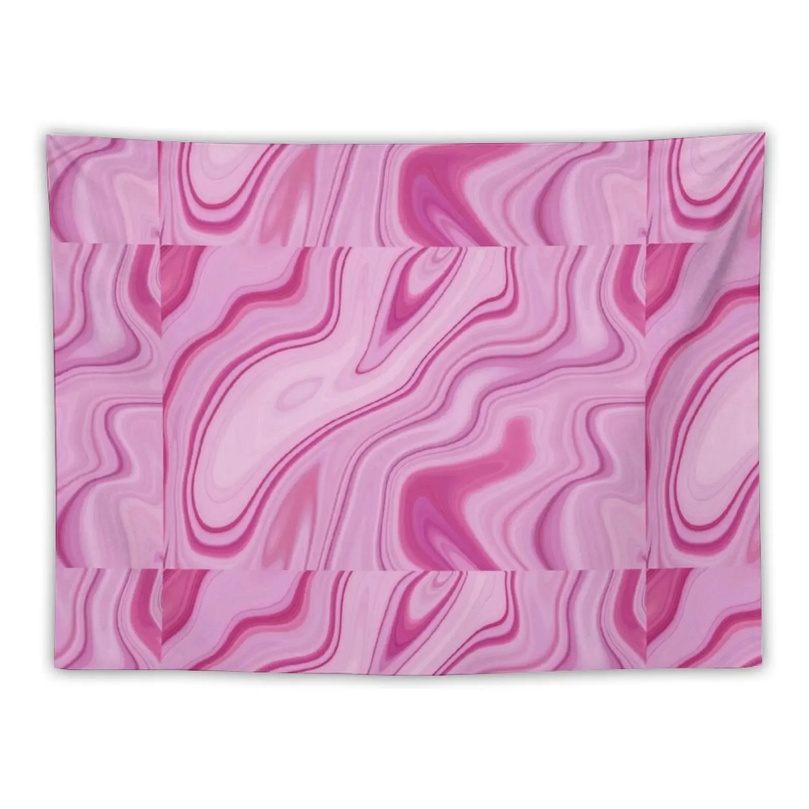 

Hot Pink Liquid Marble Tapestry Home And Comfort Decor Decoration Aesthetic Tapestry