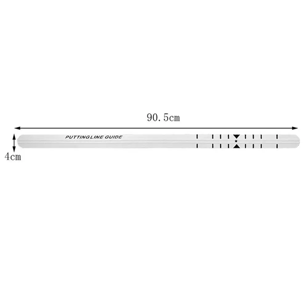 Portatile Pgm Golf Putting Line Guide Putter righello dritto leggero allenatore di guida alla traiettoria del Putter in lega di alluminio