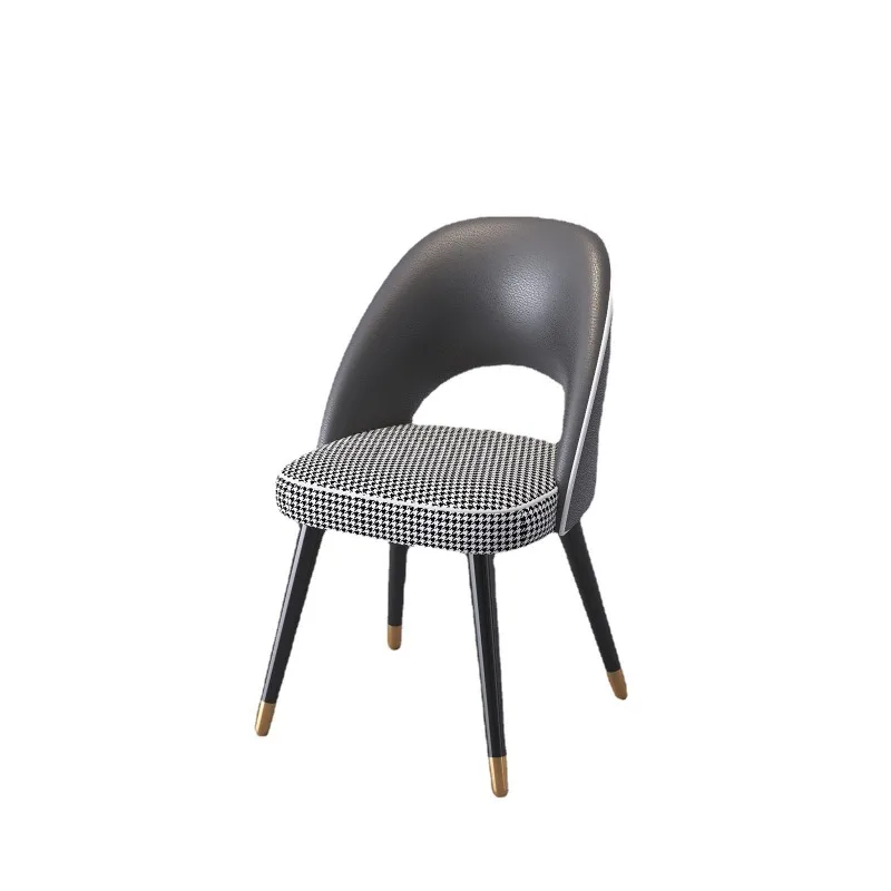 Nordic minimalist restaurant booth sofa table and chair, casual milk tea café sofa chair