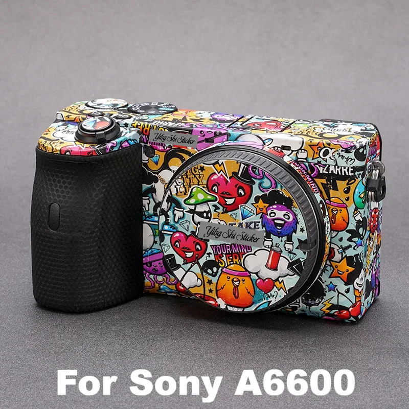 For Sony A6600 Decal Skin Vinyl Wrap Film Camera Body Protective Sticker Protector Coat ILCE-6600 ILCE6600 Alpha ILCE 6600