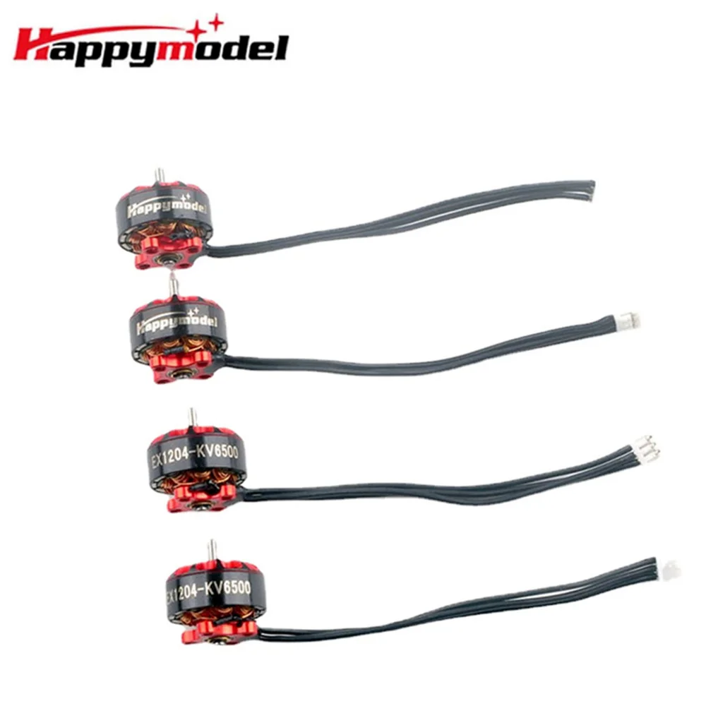 Happymodel EX1204 1204 5000KV 6500KV 2-4S Brushless Motor compatible 3Inch propeller for RC FPV Toothpick Cinewhoop Racing Drone