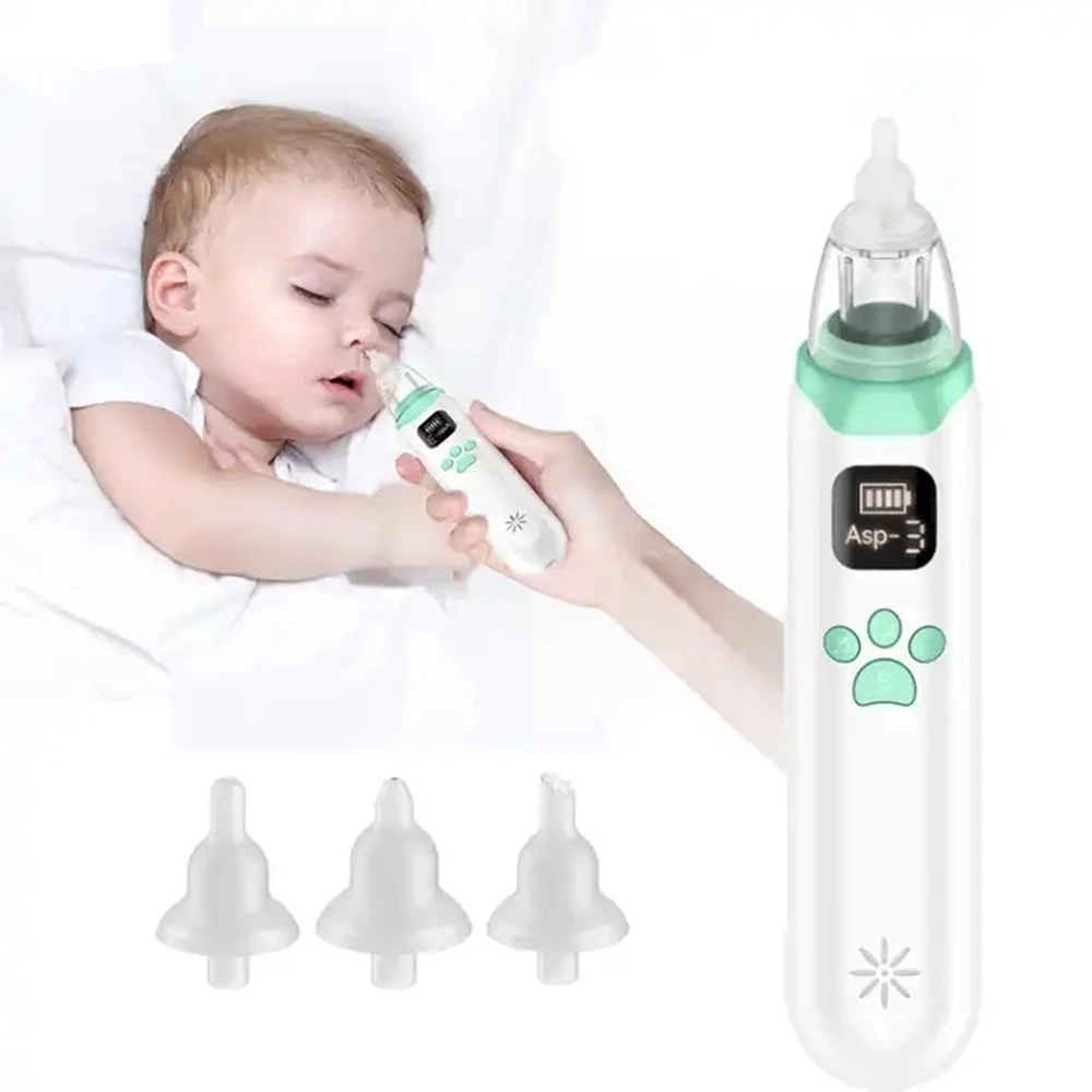 Nasal Aspirator For Infants And Young Children Nasal Washer Electric Newborn Baby And Children\'s Nasal Mucus Cleaning Tool