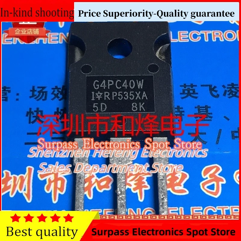 

10PCS-20PCS IRG4PC40W G4PC40W TO-247 MOS 600V 40A Quick Delivery Fast Shipping