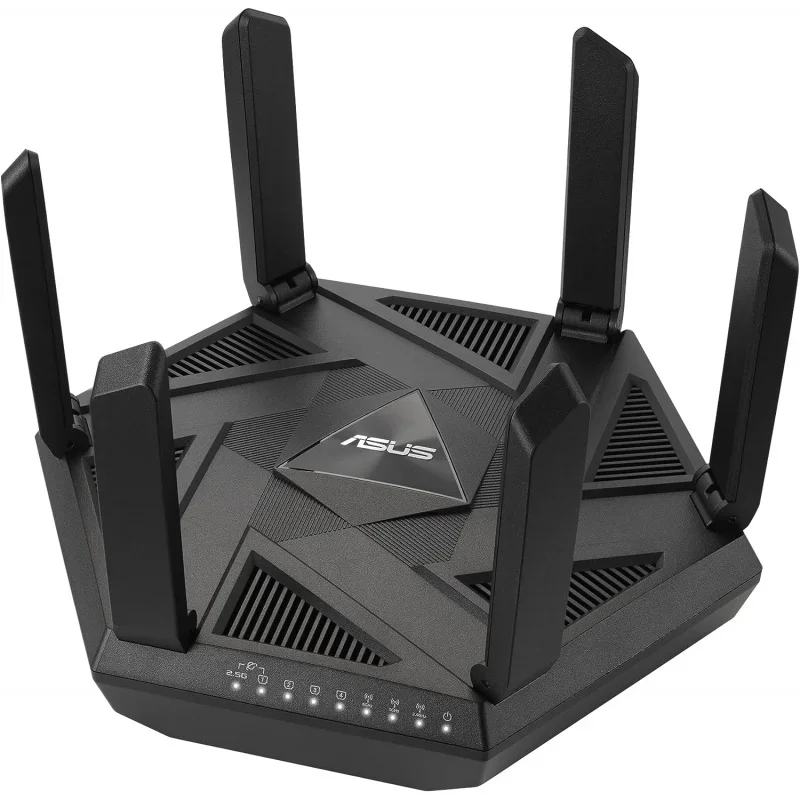 

Для ASUS RT-AXE7800 трехдиапазонный Wi-Fi 6E (802.11ax) роутер, 6 ГГц Диапазон, безопасное просмотр ASUS, улучшенная Сетевая безопасность, мгновенная защита