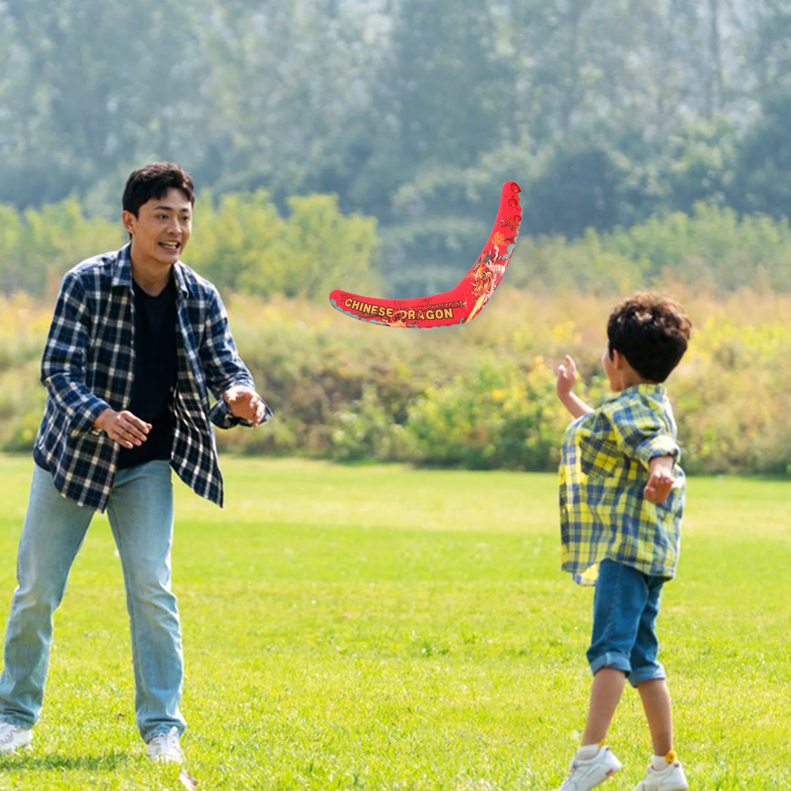 

Boomerang Outdoor Toys Flying Disc Launching Portable Sports Kids Eva Plaything Child Fun Throw and Catch