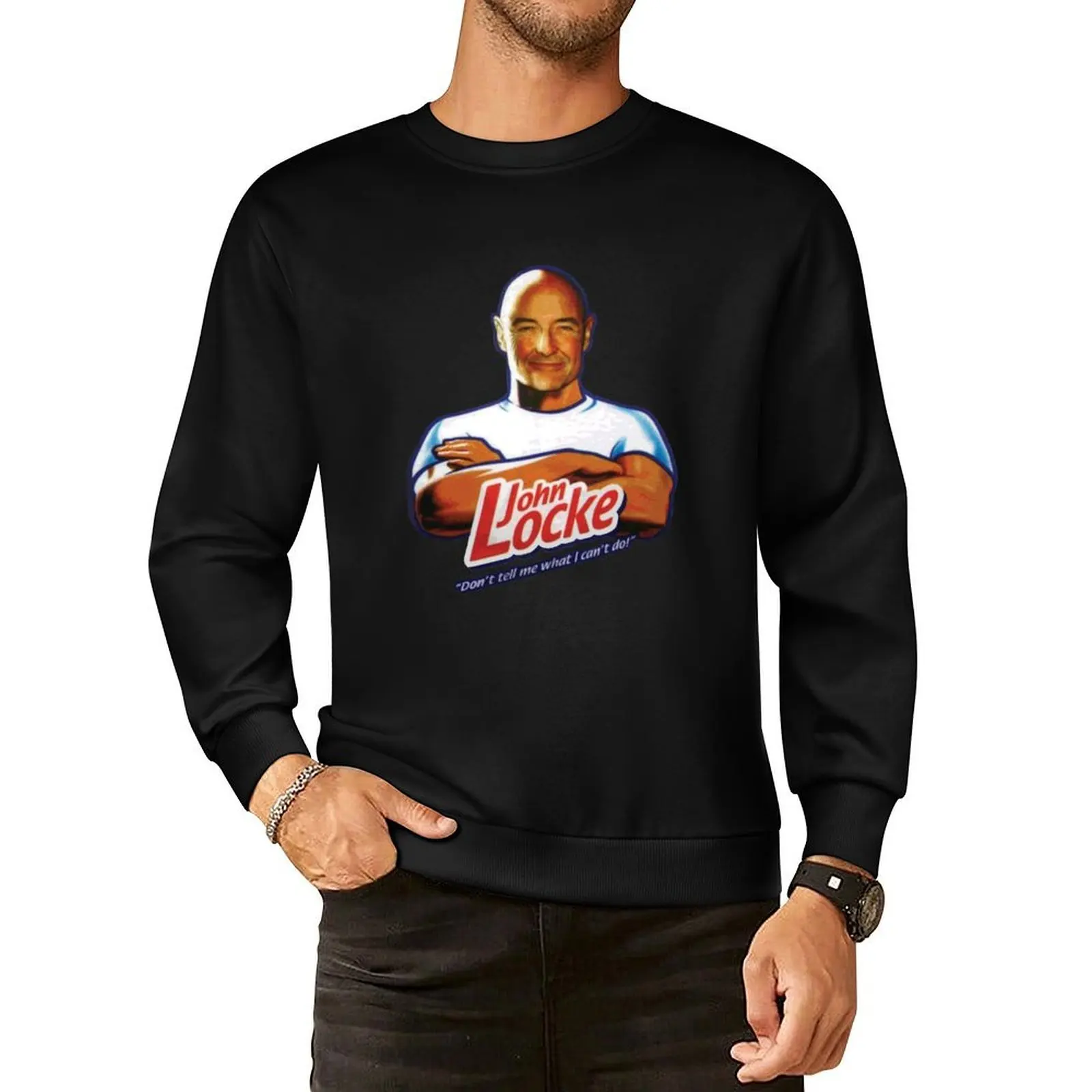 

John Locke Lost Не скажи мне, что я не можете сделать пуловер с капюшоном мужская одежда осенняя куртка мужская мужская толстовка