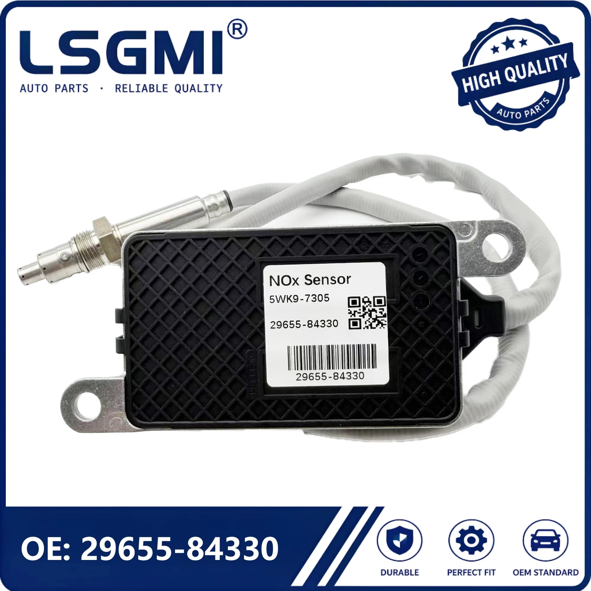 Exhaust Nitrogen Oxide NOx Sensor 29655-84330 5WK97305 for Hyundai E-County 08EM GEN2.8 Minibus 2.8L Diesel 2014-2022