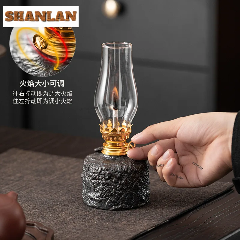 Retro Lotus Adjustable Incense Holder Japanese Water Fountain Decoration Incense Burners Meditation Censer Buddhism Craft Gift