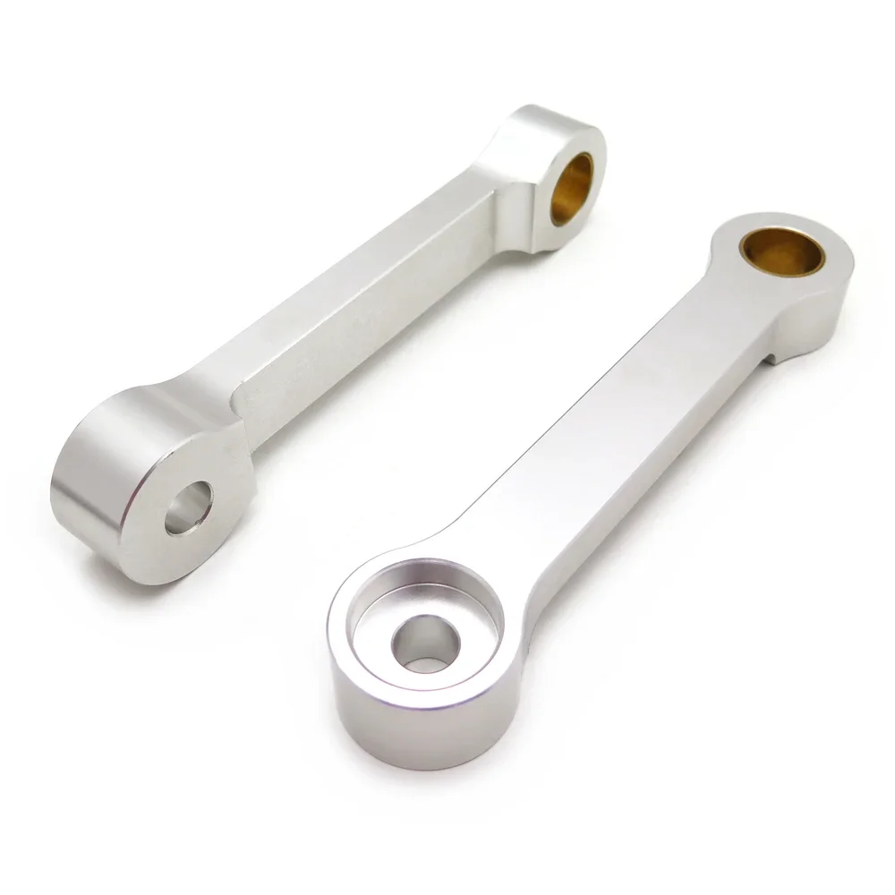 

For Motorcycle 1986-2007 Kawasaki EX250 EX 250 bike Motorcycle Silver Billet Lowering Links