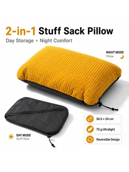 Reversible Camping Pillow Sack 1