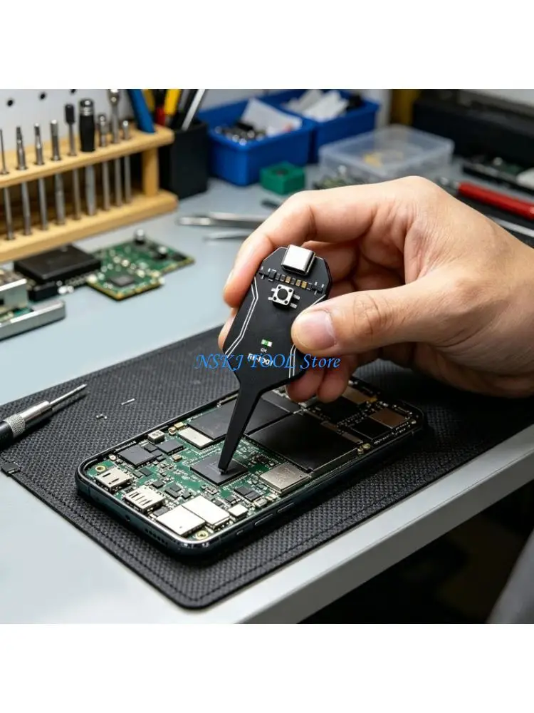 L8RC Type C Inductance Tester Motherboards Coils Tester For Quick Fault Check Tool
