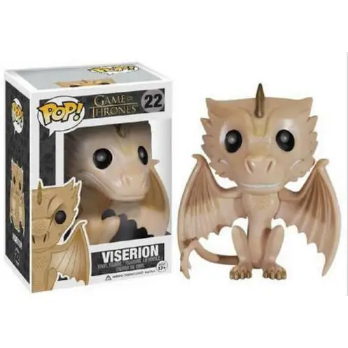 FUNKO POP TV Game of Grey Wind 23# Drogon 16 Rhaegal 20 Ghost 19