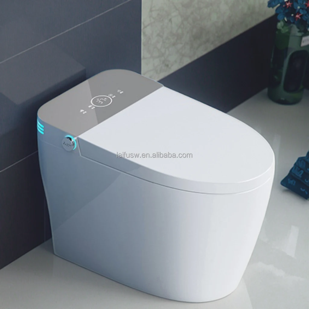 

Premium with Advanced Features Luxury for Modern Bathrooms High-Tech Smart Floor-Mounted Toilet with Remote Control