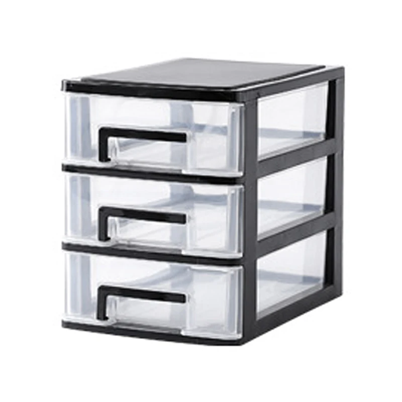 

Plastic Desktop Drawer Transparent Sundries Small Objects Storage Case Organizer Portable Convenient Sundries Small Objects