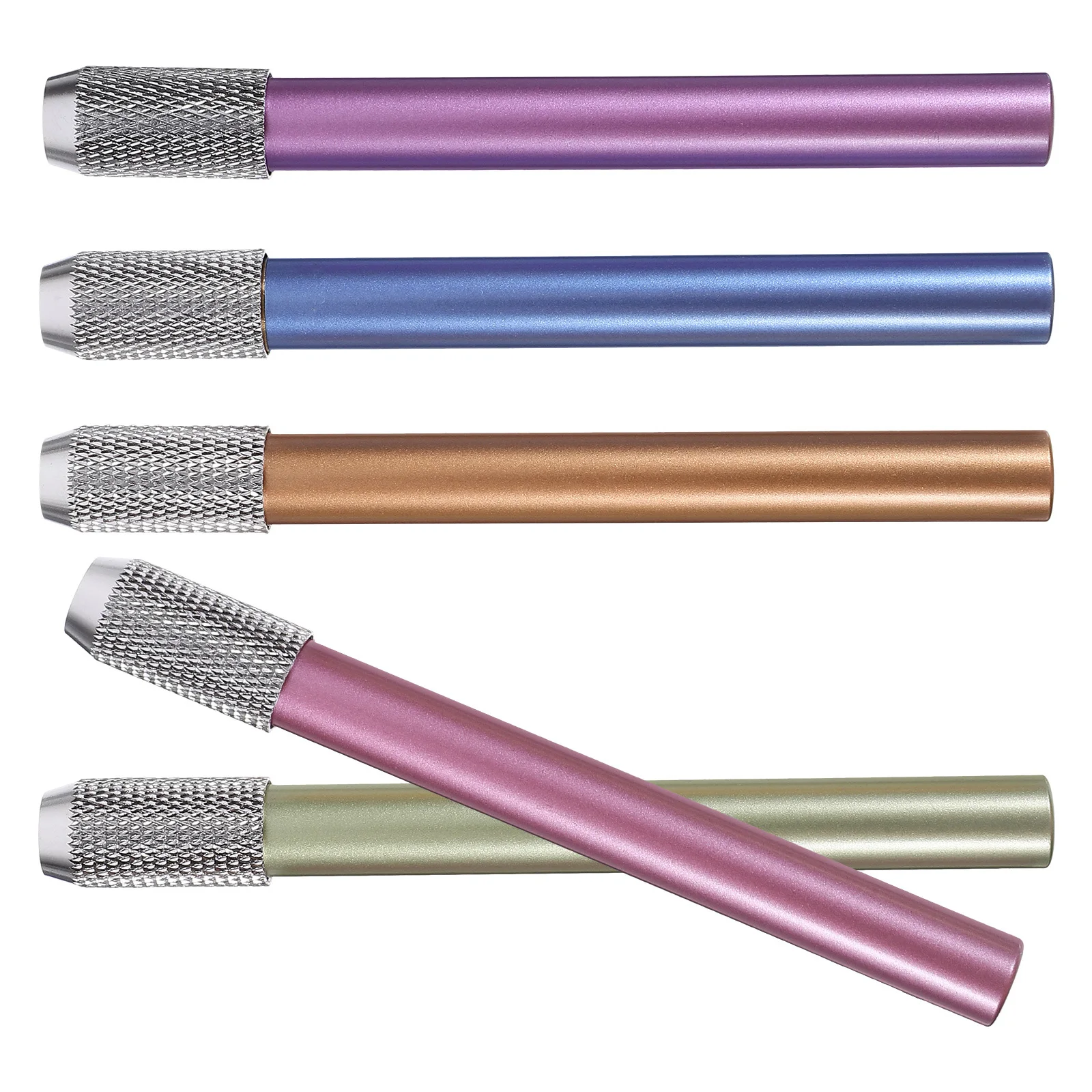 5 قطع من موسع الرسم المعدني الممتاز لأقلام الرصاص الملونة وأقلام التلوين وأدوات الرسم الفنية واللوازم المكتبية المدرسية #4