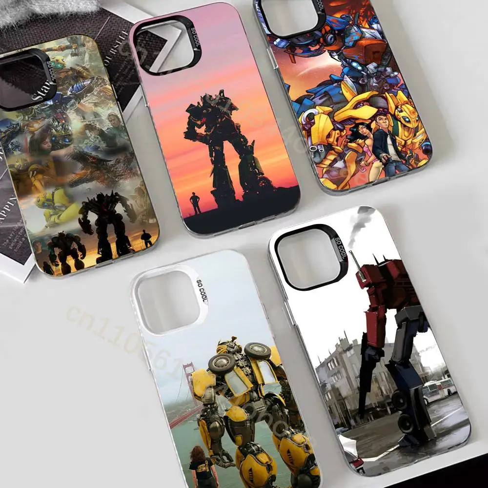 

A-Autobots and H-Humans Phone Case For iPhone 17,16,15,14,13,12,11,Pro,MAX,Plus TPU Soft To Skin-friendly Cover
