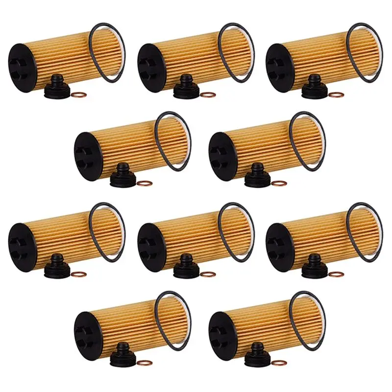 

A04E-10Pcs 11428570590 Oil Filter 15Mm Filter For BMW Mini Coope X1 F45 F46 F48 F54 F55 F56 Spare Parts Accessories