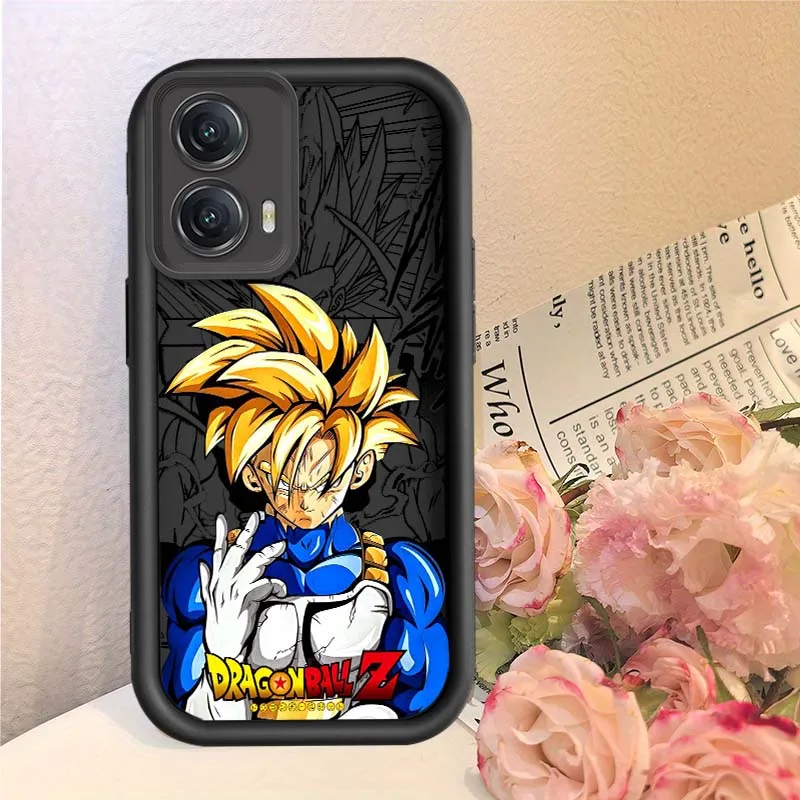 Arte d-dragon balls saiyan capa para motorola moto edge g85 g54 g35 g34 g32 e22 e14 g04 50 5g olho escada caso de telefone