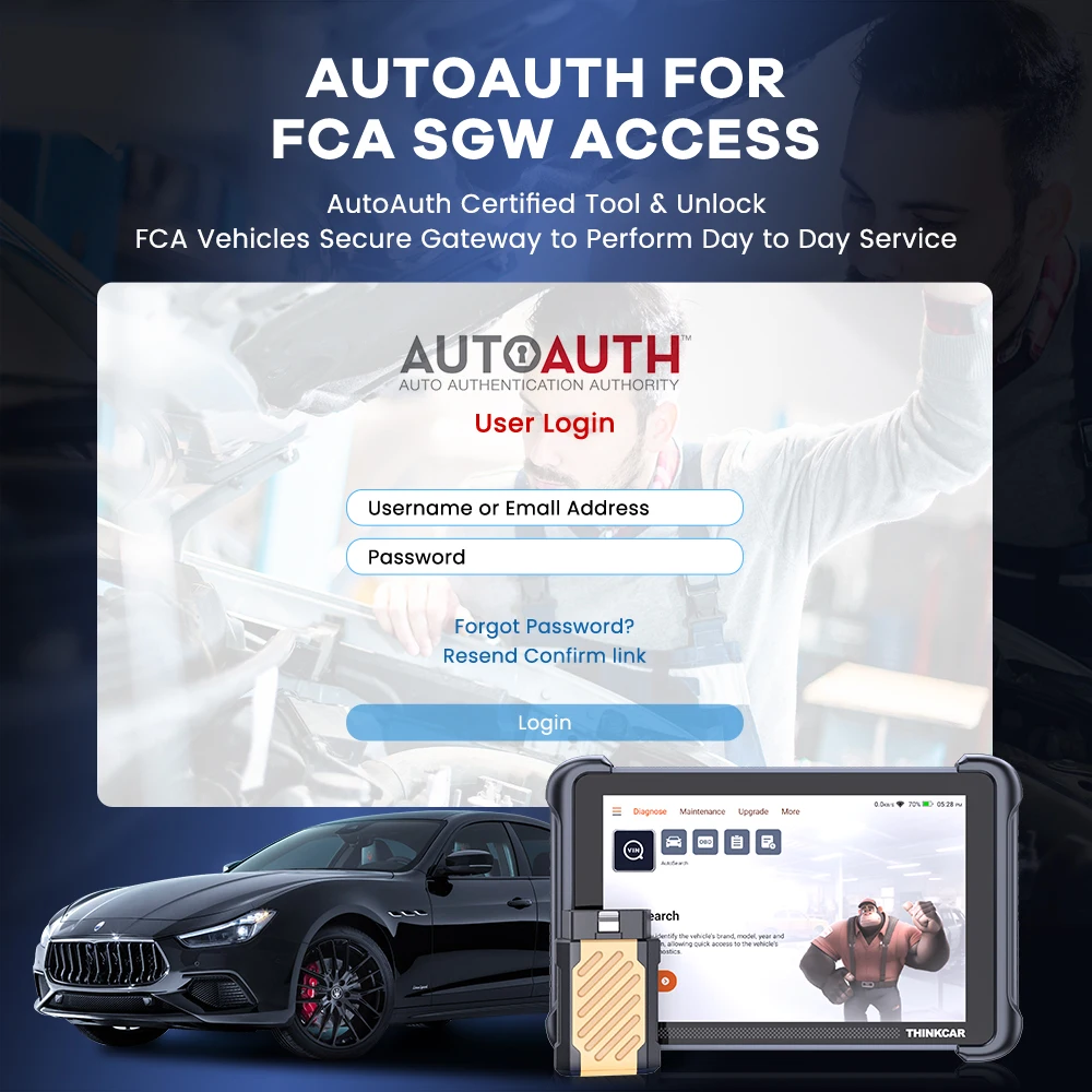 THINKCAR Softwares for THINKSCAN 689BT/ Thinkscan 689 Renault Dacia Gateway SGW Autoauth Unlocks T-code