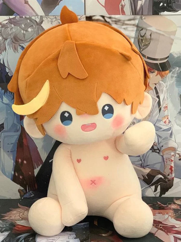 

Genshin Impact 40 см хлопковая кукла Dalaria Kamisato Ayato сидячая поза есть Backbone милая плюшевая игрушка Diy Dress Up подарок на день рождения