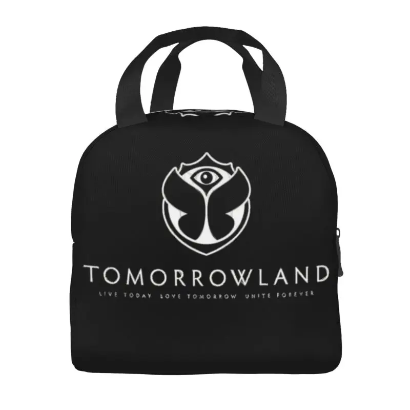 Tomorrowland Insulated Lunch Bag for Women Waterproof Thermal Cooler Bento Box Office Picnic Travel