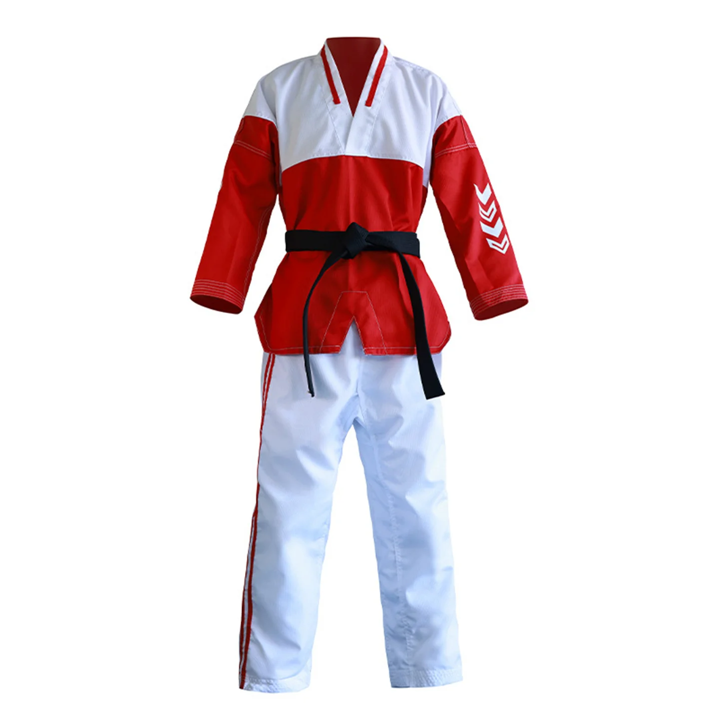 

Taekwondo Uniforms For Adult And Kids Taekwondo Gym Training Suit Men Women Long / Short Sleeved Shirt & Pants