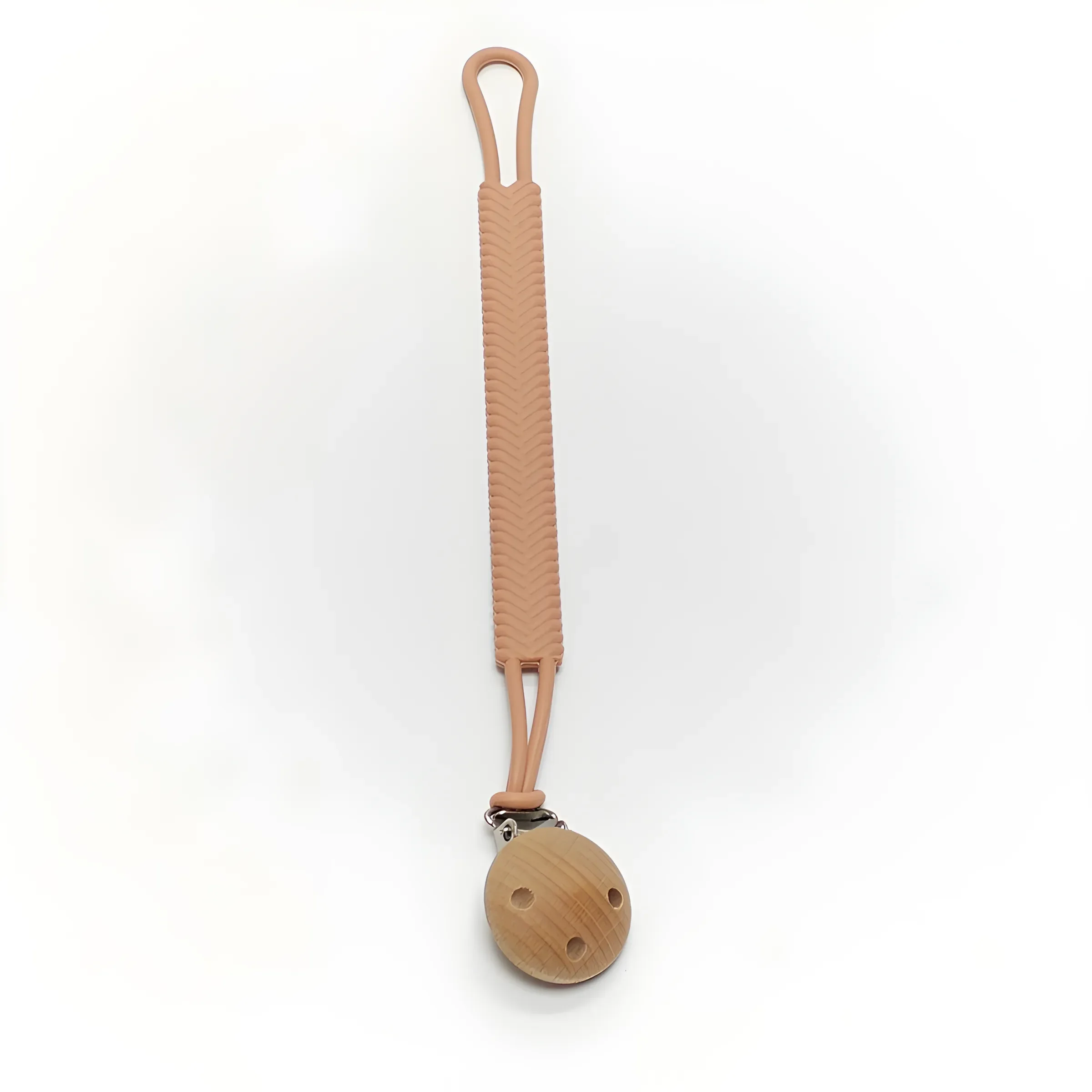 Baby Schnuller Beißring Anti Drop Kette Seil Lebensmittelqualität Silikon Ein Schnullerkette Anhänger – Detail 11