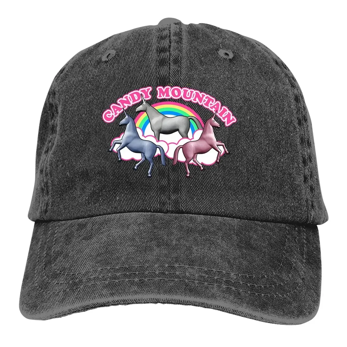 Charlie The Candy Mountain Filmcow Baseball Caps Peaked Cap Cute Unicorn Cartoon Sun Shade Hats for Men Women