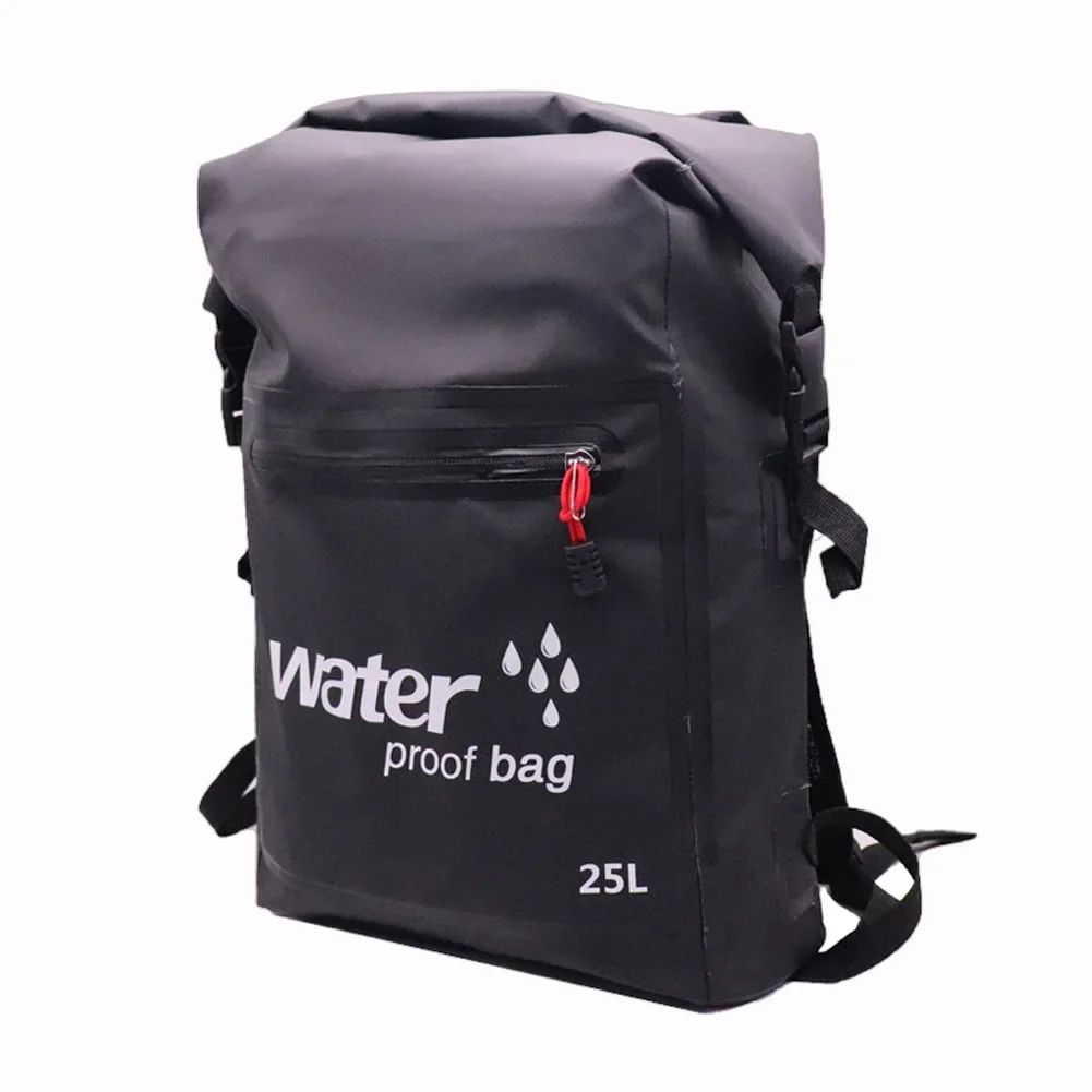 Sac à dos sec étanche de 25l, sac de rangement pour natation, Rafting, kayak, Trekking en rivière, voile flottante