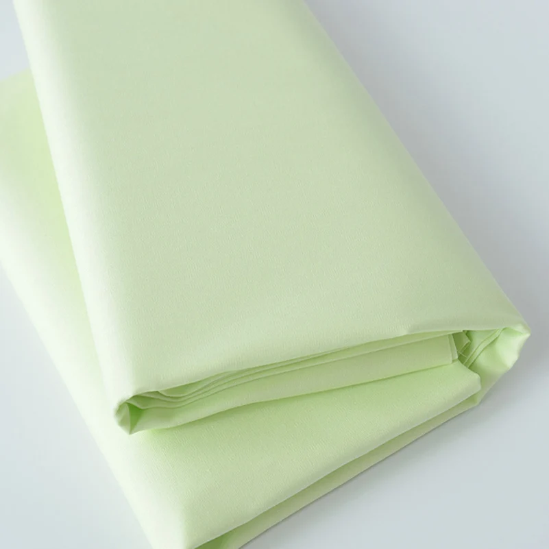Katoenen poplin stof effen kleur wit rood zwart voor naaigerei quilten patchwork per halve meter