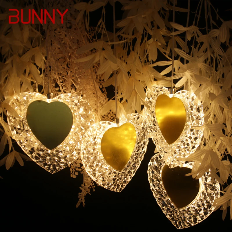 

BUNNY Modern Wedding Pendant Lamp Festival Lights Atmosphere LED Light For Party Stage Background Decorationnd