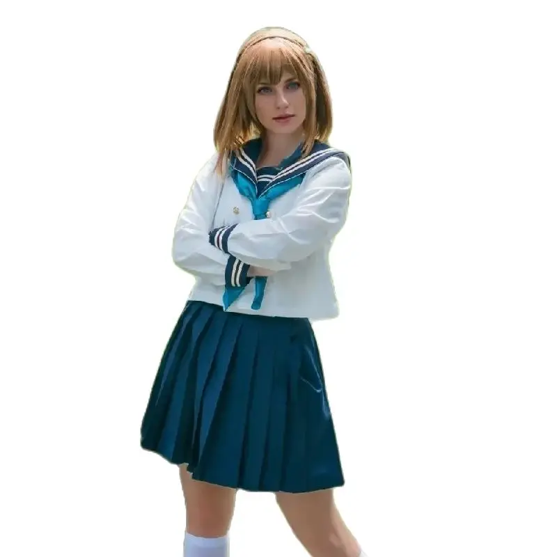 Anime My Deer Friend Nokotan Shikanoko Noko Cosplay Clothing School uniform sailor women's clothing Anime cosplay Anime Costumes