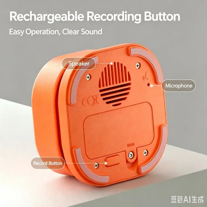 Voice Recordable Pet Communication Buttons, Talking Sound Buzzers Training Speaker for Dogs Cats Interactive Pet Training Toy